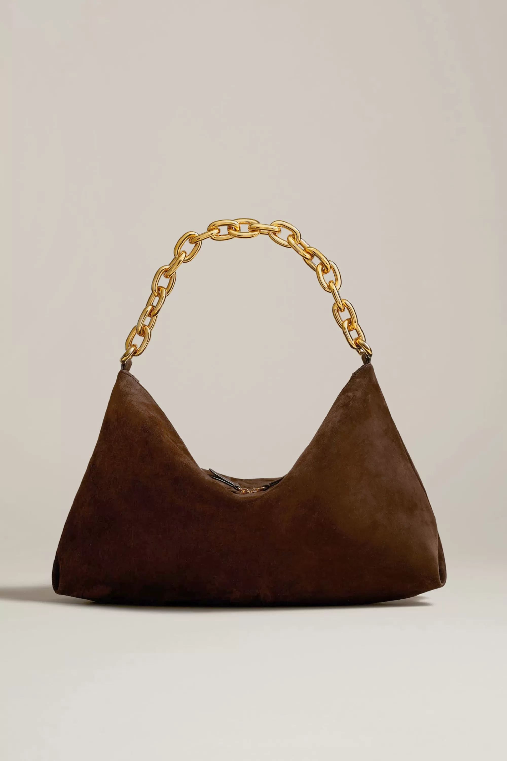 Frauen Khaite Tasche Clara Suede In Coffee