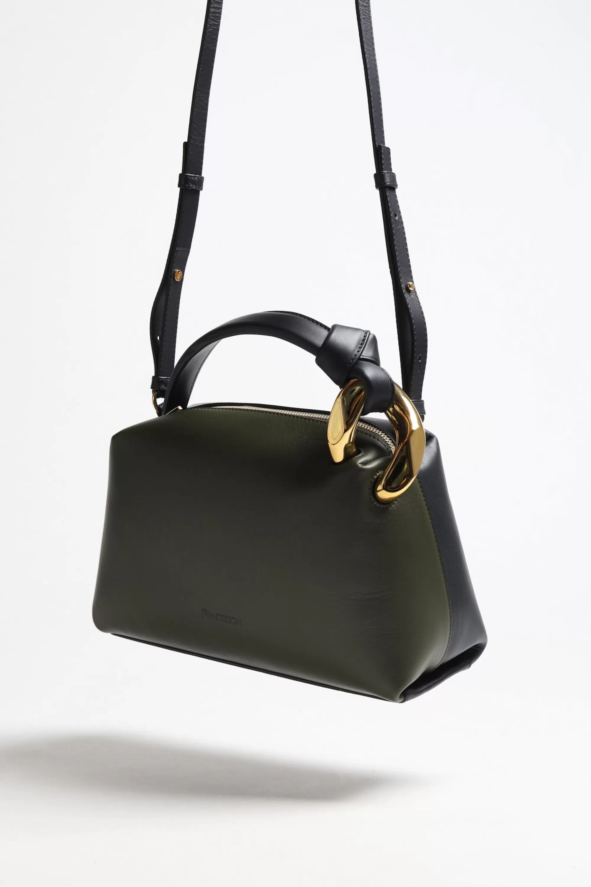 Frauen JW Anderson Tasche Corner In Khaki/Navy