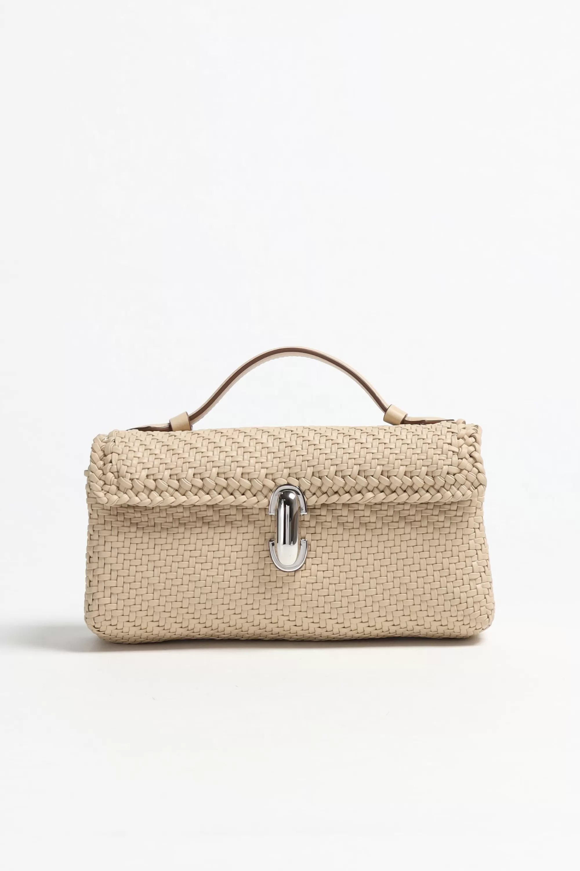 Frauen Savette Tasche Symmetry Pochette Woven In Bone