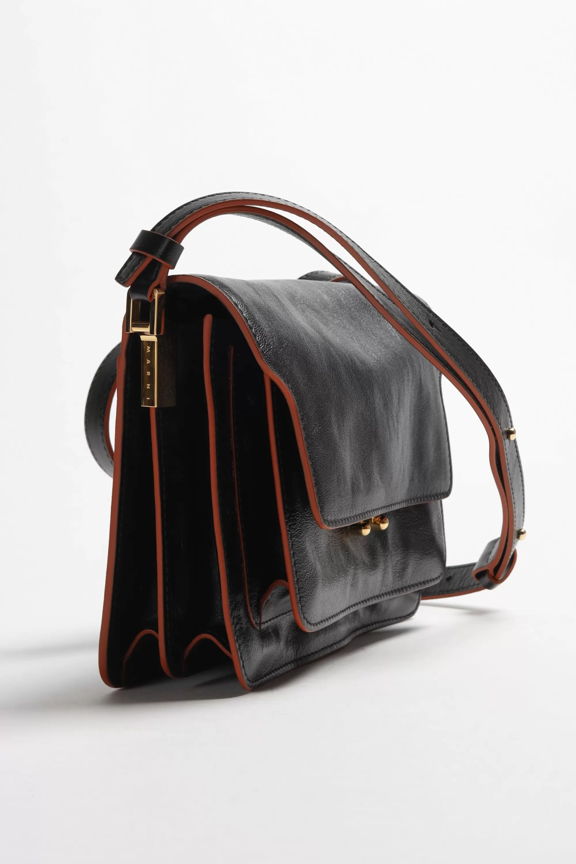 Frauen Marni Tasche Trunk Soft In Schwarz