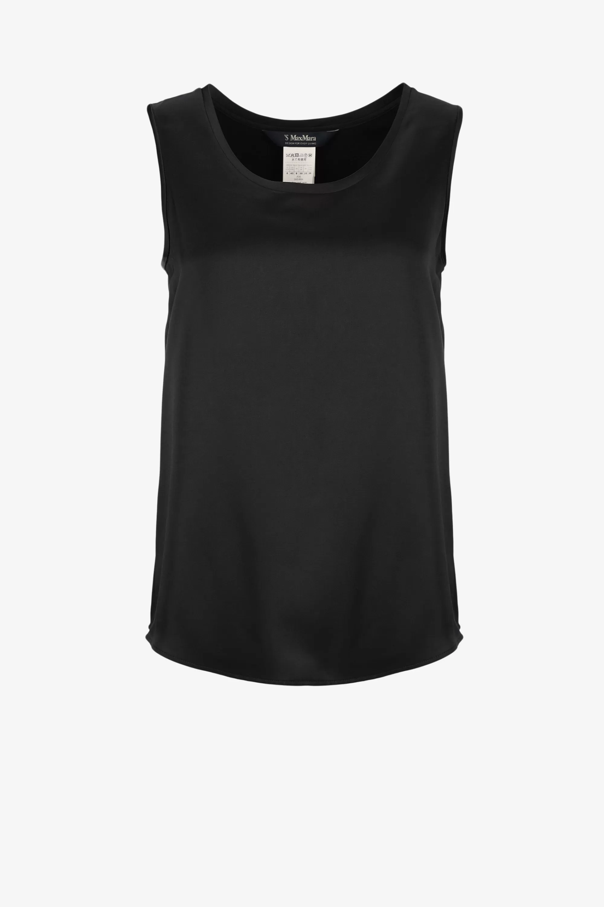 Frauen S Max Mara Top Ester In Schwarz