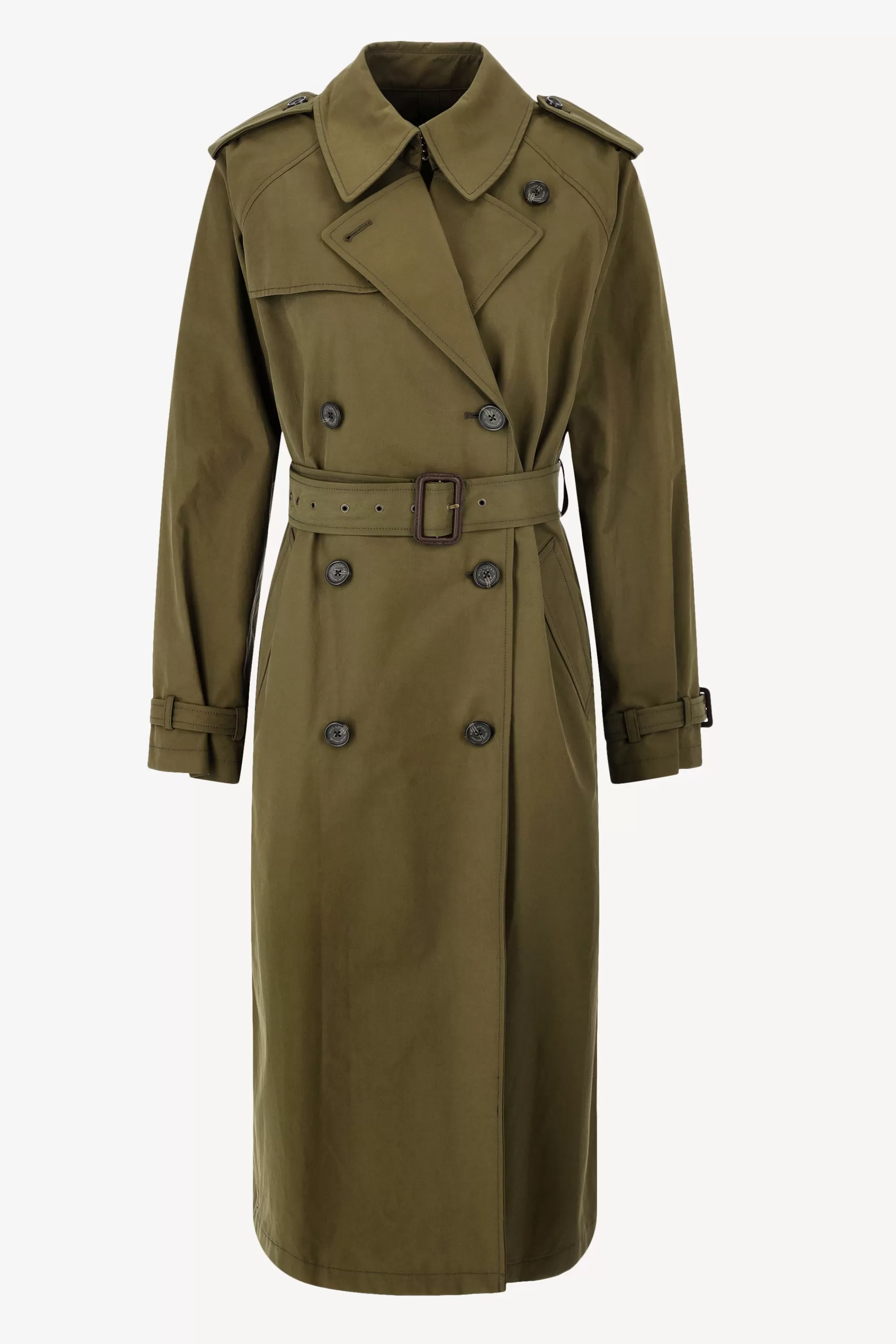 Frauen Nili Lotan Trenchcoat Tanner In Olive