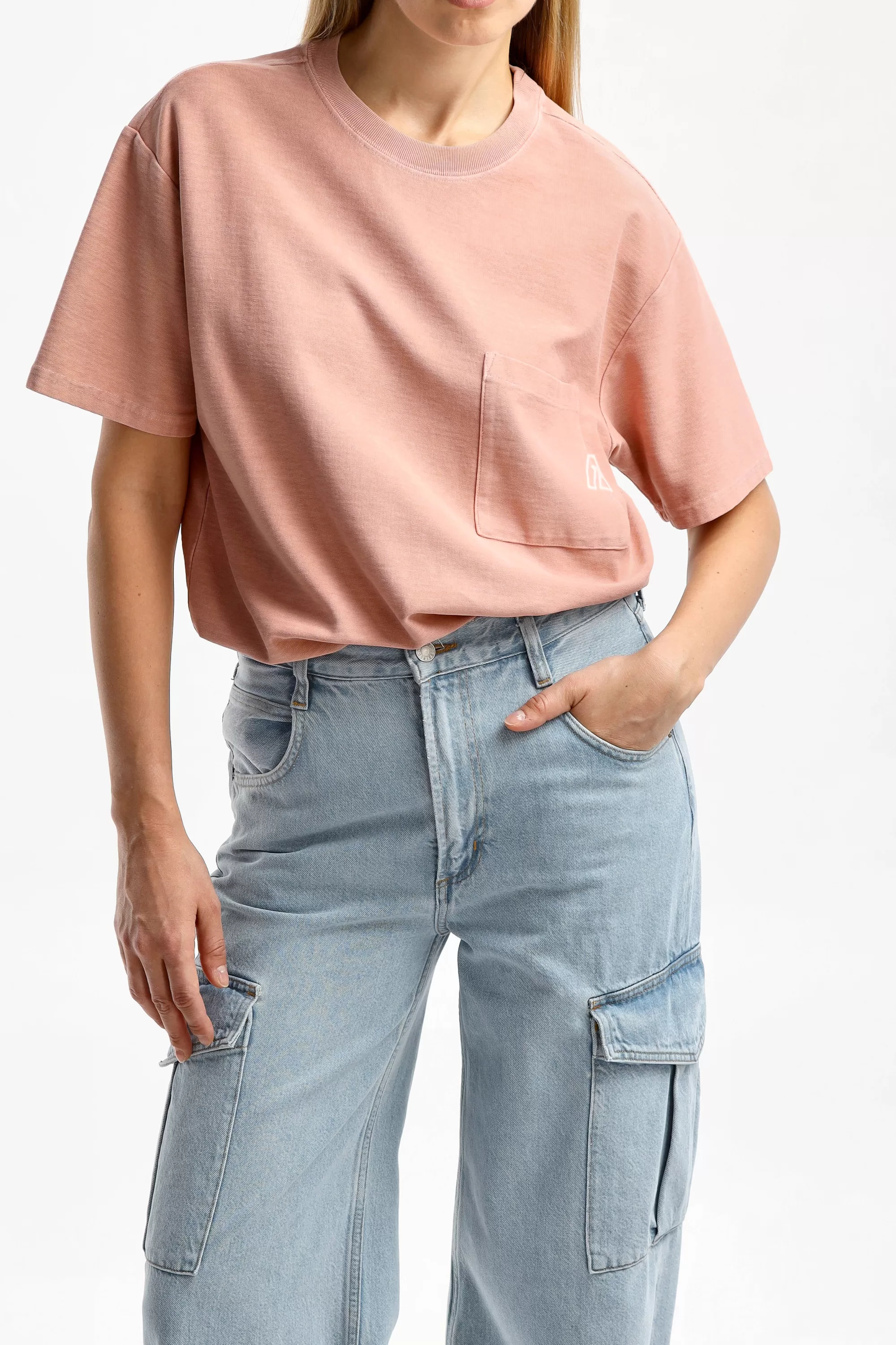 Frauen Autry T-Shirt Amour In Rose