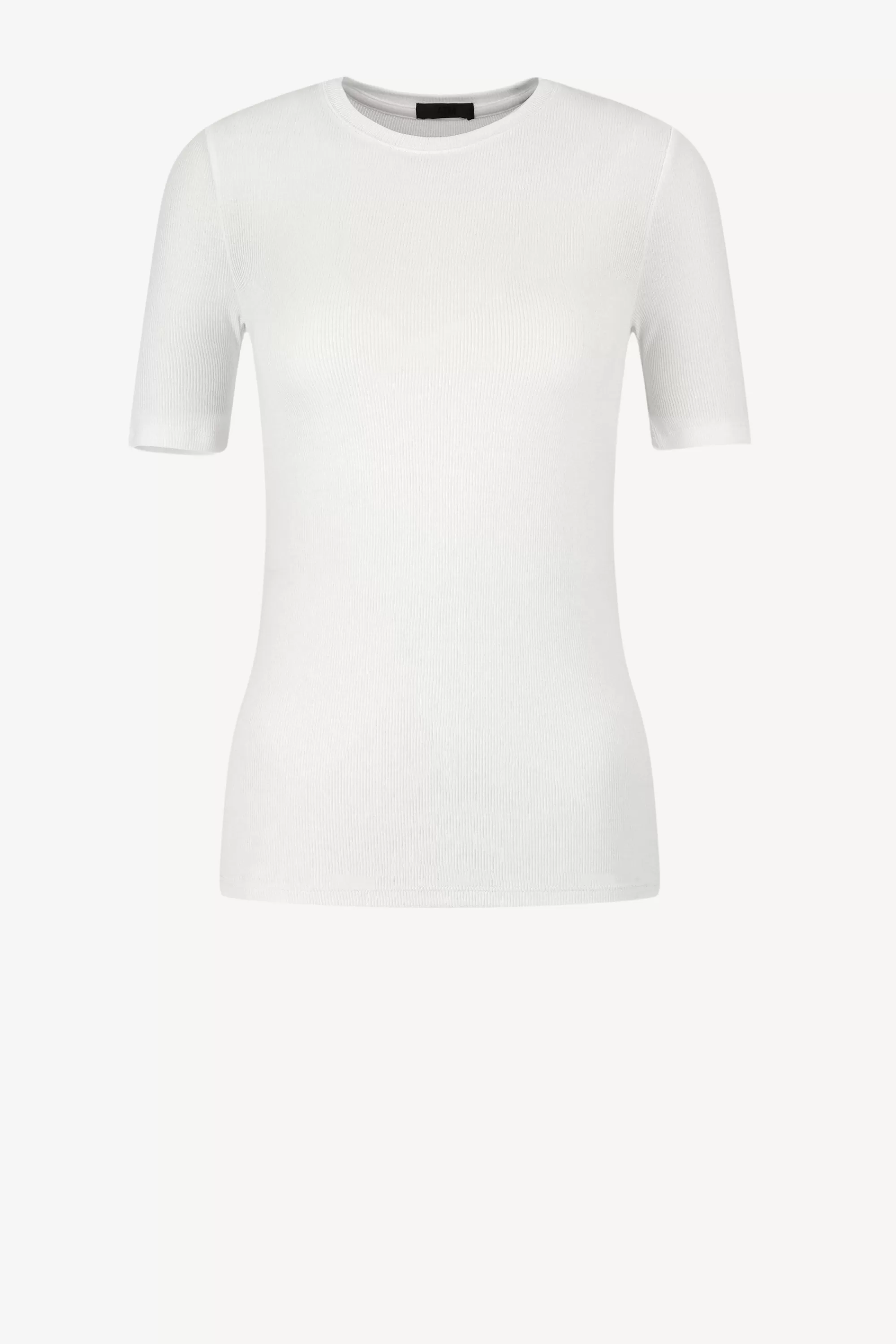 Frauen Anthony Thomas Melillo T-Shirt Modal Rib In Weis