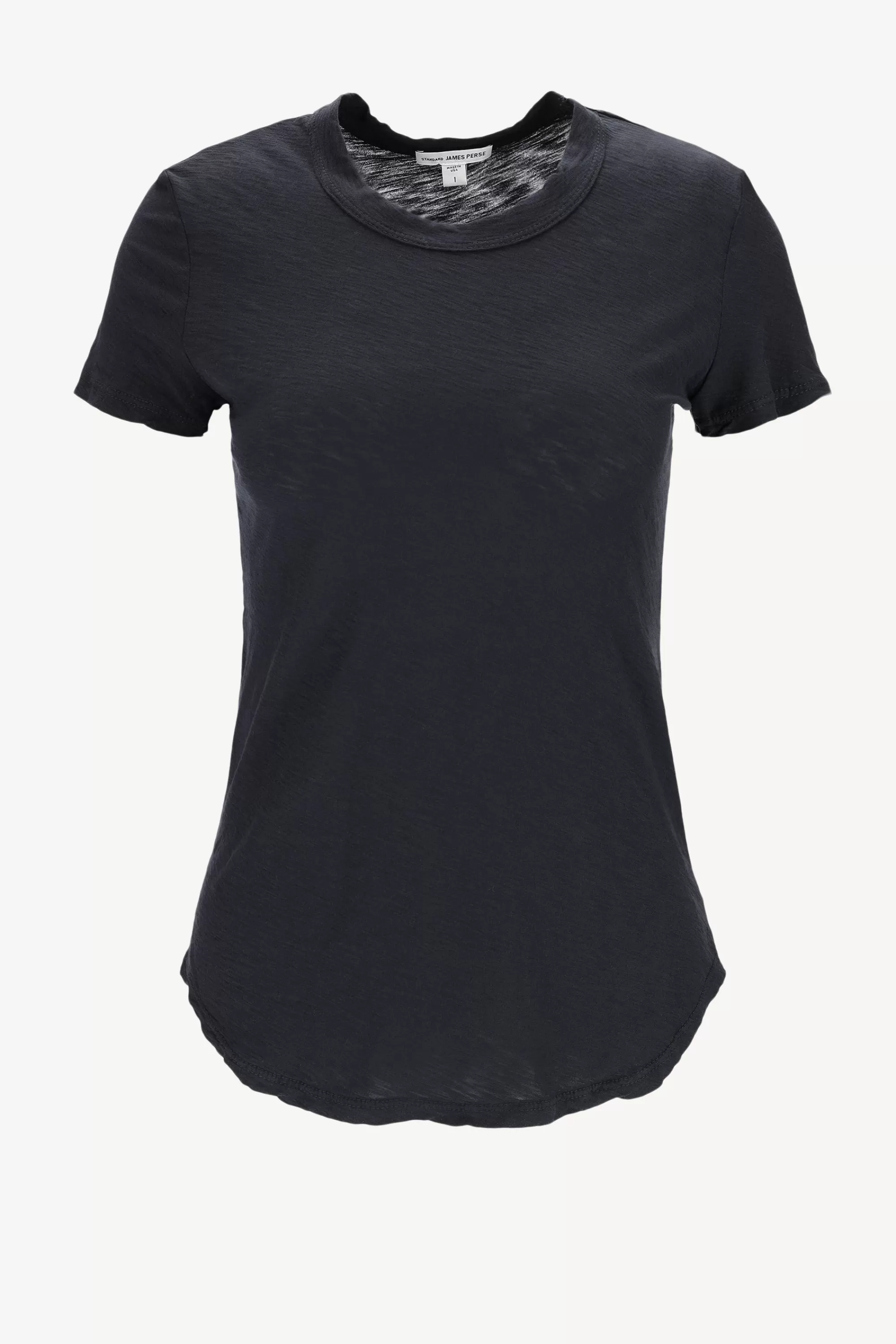 Frauen James Perse T-Shirt Sheer Slub Crew In Deep