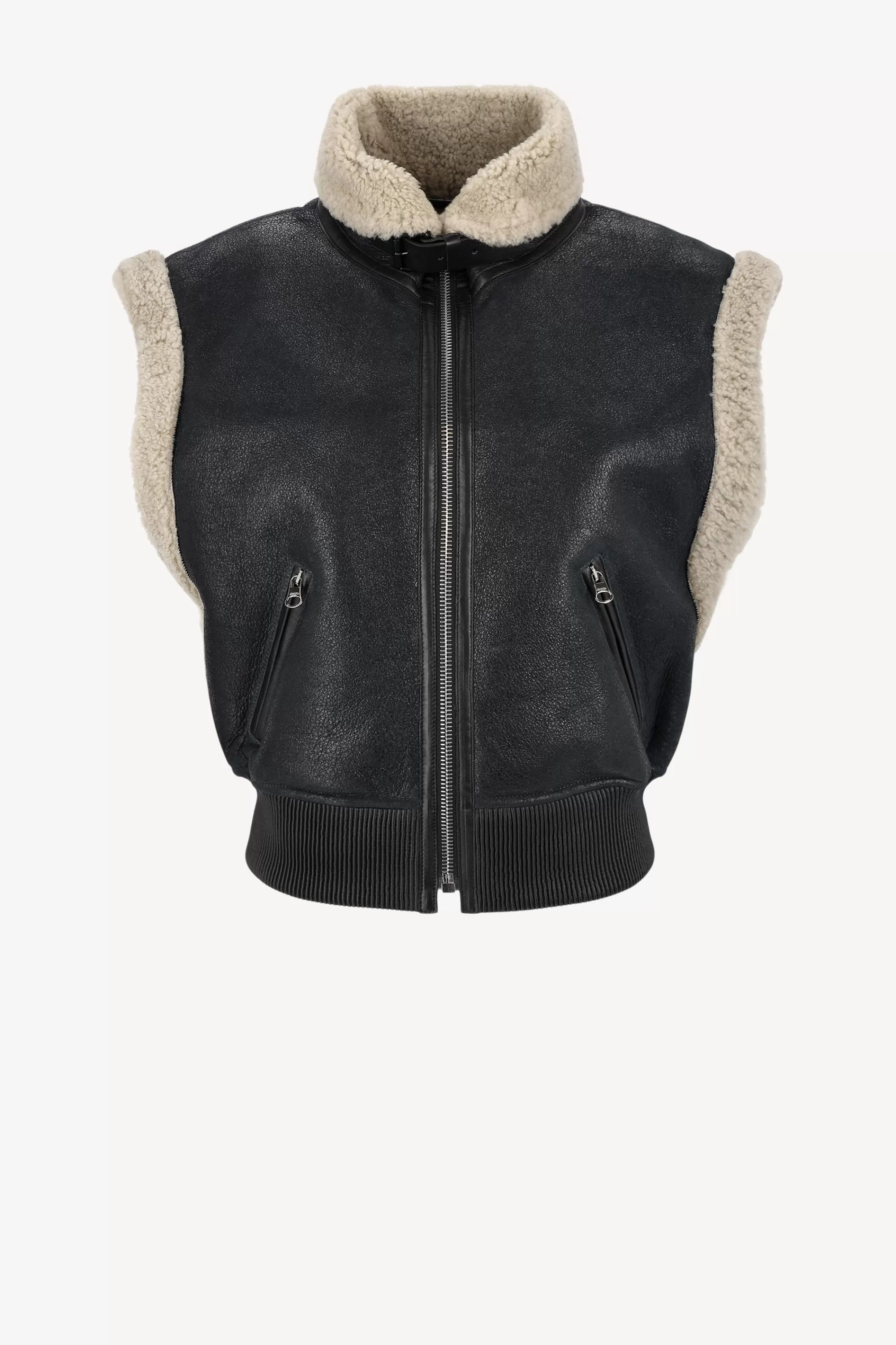 Frauen Isabel Marant Weste Aviel In Faded Black